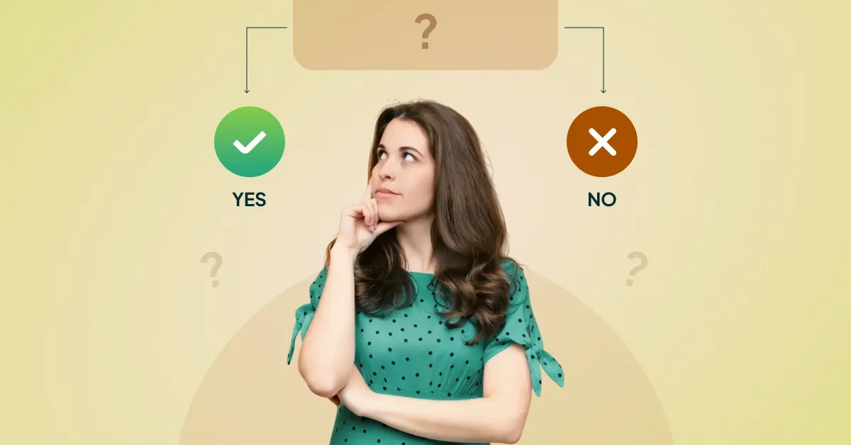 yes-no decision trees