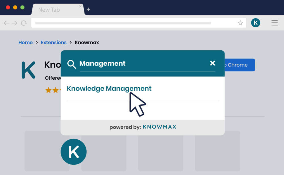 knowmax chrome extension