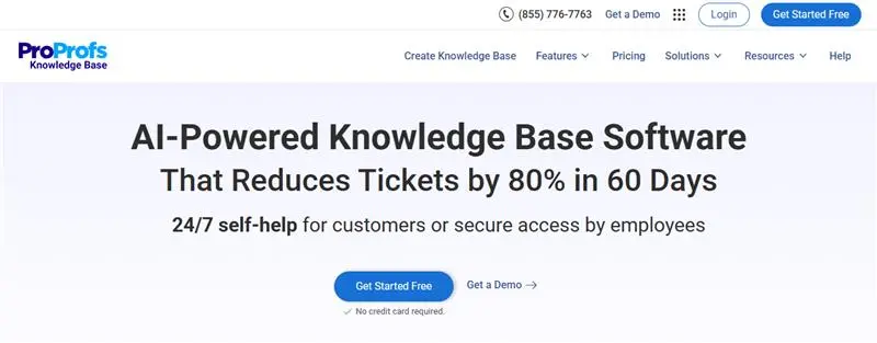 Proprofs Knowledge Base