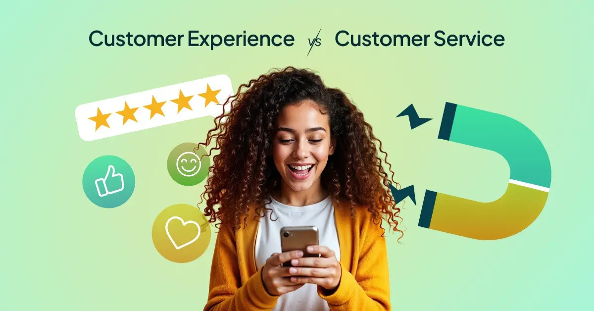 Customer experience vs customer service