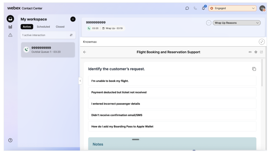 Guided decision tree with quick answers